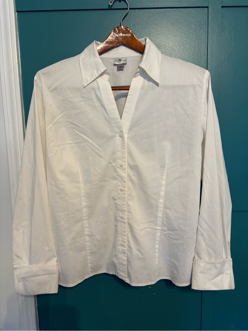 Worthington White Women’s Dress Shirt Size 18